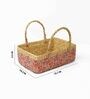 Multicolor Natural Fibre Large Gifting Fruit Basket