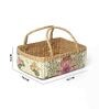 Multicolor Natural Fibre Large Gifting Fruit Basket