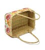 Multicolor Natural Fibre Large Gifting Fruit Basket