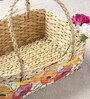 Multicolor Natural Fibre Large Gifting Fruit Basket