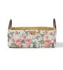 Multicolor Natural Fibre Large Gifting Storage Basket