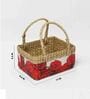 Multicolor Natural Fibre Medium Gifting Fruit Basket