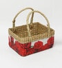 Multicolor Natural Fibre Medium Gifting Fruit Basket