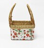 Multicolor Natural Fibre Medium Gifting Fruit Basket