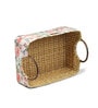 Multicolor Natural Fibre Medium Gifting Storage Basket