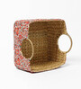 Multicolor Natural Fibre Small Gifting Fruit Storage Basket