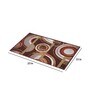 Multicolor Abstract Polyester 15 x 23 Inches Anti Skid Door Mat