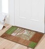 Multicolor Abstract Polyester 15 x 23 Inches Anti Skid Door Mat