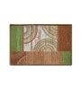 Multicolor Abstract Polyester 15 x 23 Inches Anti Skid Door Mat
