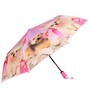 Multicolor Dogs and Teddy Printed 3 Fold Nylon Umbrella