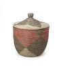 Jute Laundry Basket,Cotton Laundry Storage Basket,Jute & Rope Basket
