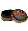 Multicolor Paper Mache  Floral Design Hand Painted  Box