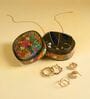 Multicolor Paper Mache  Floral Design Hand Painted  Box