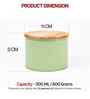 Multicolor Pastel Shades Metal Airtight Containers Set Of 3