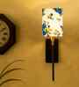 Multicolor Pattern Wall Lamp with Metal Mount   Artistic Home D cor Lighting