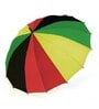 Multicolor UV Coated 1 Fold Nylon Umbrella