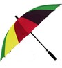 Multicolor UV Coated 1 Fold Nylon Umbrella