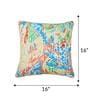 Multicolor Poly Cotton Abstract 16x16 inches Cushion Covers (1pc)