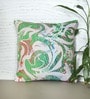 Multicolor Poly Cotton Floral 16x16 inches Cushion Covers (1pc)