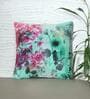 Multicolor Poly Cotton Floral 16x16 inches Cushion Covers (1pc)