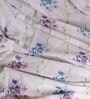Multicolor Poly Sheer Floral 7.5ft Sheer Eyelet Door (Set of 2) Curtain