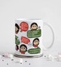 Multicolor Cushion and Mugs Gift Set for Worlds Best Parents