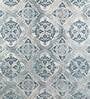 Blue Persian Polyester 3 ft x 5 ft Machine Made Carpet