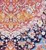 Multicolor Persian Polyester 5 ft x 7 ft Machine Made Carpet