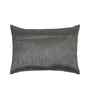 Grey Polyester Abstract 12X18 Inches Cushion Cover