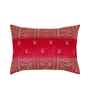 Pink Polyester Abstract 12X18 Inches Cushion Cover