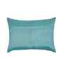 Blue Polyester Abstract 12X18 Inches Cushion Cover
