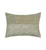 Silver Polyester Abstract 12X18 Inches Cushion Cover
