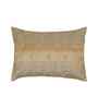 Cream Polyester Abstract 12X18 Inches Cushion Cover