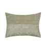 Silver Polyester Abstract 12X18 Inches Cushion Covers (Pack of 2)