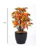 Multicolor Polyester Artificial Plant With pot