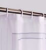 Multicolor Shower Polyester 6 Ft Blackout Eyelet Shower Curtain