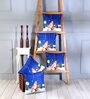 Multicolor Polyester Christmas Special 16x16 inches Cushion Covers (Pack of 5)