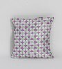 Black & Red Floral Polyester 16 x 16 Inches Cushion Covers (Set of 5)