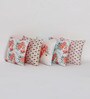 Multicolor Floral Polyester 16 x 16 Inches Cushion Covers (Pack of 5)