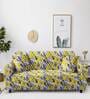 Yellow & Grey (1Pc) Seater Sofa Cover