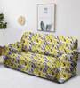 Yellow & Grey (1Pc) Seater Sofa Cover