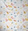 Multicolor Polyester Abstract 7ft Semisheer Eyelet (2 Pc) Door Curtains
