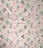 Multicolor Polyester Abstract 9ft Semisheer Eyelet (2 pc) Long Door Curtains