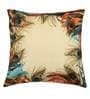 Multicolour Jute Nature 16x16 inches Cushion Cover (5Pc)