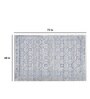 Grey Polyester Rectangle 2 x 3 Feet Tufted Dhurrie