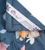 Blue Polyester 350 Heavy Winter Single Bed Comforter