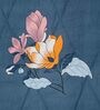 Blue Polyester 350 Heavy Winter Single Bed Comforter