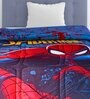 Blue Polyester Kids Printed Single Bed Comforter