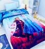 Blue Polyester Kids Printed Single Bed Comforter