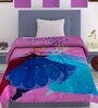Pink Polyester Kids Printed Single Bed Comforter